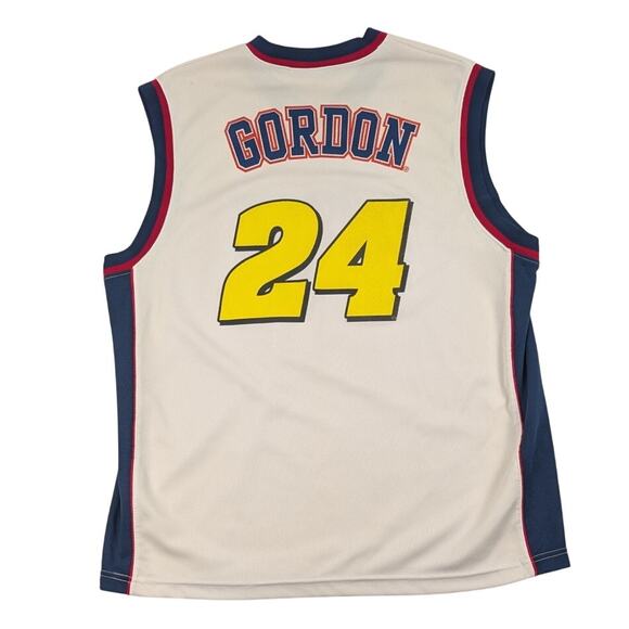 Vintage Jeff Gordon #24 Jersey Nascar Racing Dupont Y2K Tank Top Size 2XL - Picture 1 of 8